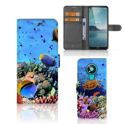 Nokia 3.4 | Telefoonhoesje | Met pasjeshouder | Vissen Nokia 3.4 | Telefoonhoesje | Met pasjeshouder | Vissen