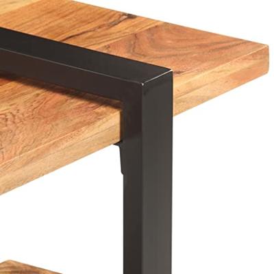 Tv-meubel 130x40x40 cm massief acaciahout