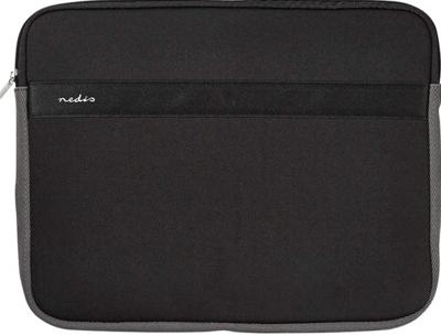 Nedis NBSE13100BK Notebookhoes 13 - 14" Neopreen Zwart/antraciet Nedis NBSE13100BK Notebookhoes 13 - 14" Neopreen Zwart/antraciet