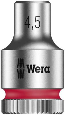 Wera 8790 HMA Zyklop Hand- en Machinedop met 1/4" Aandrijving, 4.5 mm - 1 stuk(s) - 05003502001