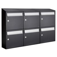 Allux Flow Set 3-Breed, 2-Hoog Met Dak Zwart - 40040070_3x2d - thumbnail