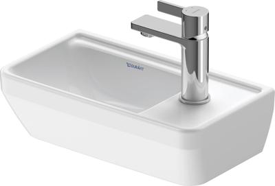 Fontein Duravit D-Neo Inbouw Met Kraanvlak 1 Kraangat 40 cm Hoogglans Wit