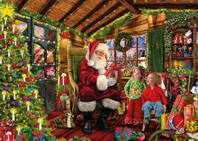 The Christmas Tree Farm Puzzel 2x 1000 Stukjes The Christmas Tree Farm Puzzel 2x 1000 Stukjes