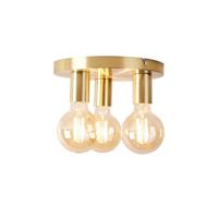 QAZQA Smart plafondlamp goud rond incl. 3 Wifi G95 - Facil - thumbnail