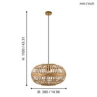 Eglo HanglampAmsfield 38cm - 49771 - thumbnail