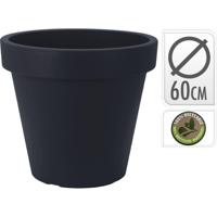 Bloempot Kunststof Ø60cm Zwart - thumbnail