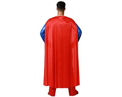 Kostuums voor Volwassenen Blauw Superheld - Maat: XS/S - Maat: XS/S