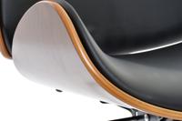 Stoel DKD Home Decor Bruin Zwart Zilverkleurig 52 x 58,5 x 98 cm - thumbnail