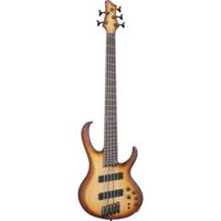 Ibanez BTB705LM Bass Workshop Natural Browned Burst Flat 5-snarige elektrische basgitaar - thumbnail
