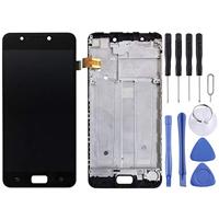 LCD-scherm en digitizer volledige montage met frame voor ASUS Zenfone 4 Max ZC520KL X00HD (wit) - thumbnail