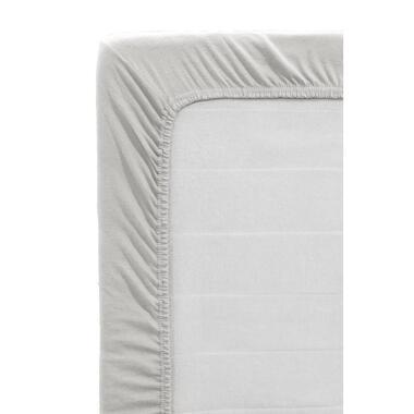 Hoeslaken Jersey - lichtgrijs - 90x200 cm