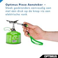 Optimus Sparky Fire starter Zwart - thumbnail