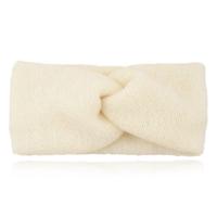 LGT JWLS Zachte Gebreide Oorwarmer Hoofdband - Heerlijk Zacht - Wit - thumbnail