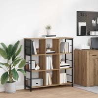 Boekenkast Artisan Eiken 102 x 32 x 104,5 cm Bewerkt hout - thumbnail