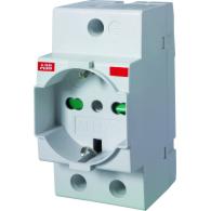 ABB M1175C DIN-rail contactdoos met klapdeksel Grijs 1 stuk(s) - thumbnail