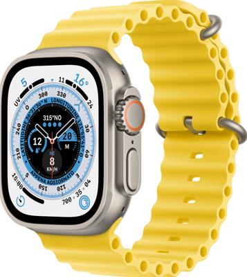 Refurbished Apple Watch Ultra 1 49 mm Ocean Geel Gebruikt Refurbished Apple Watch Ultra 1 49 mm Ocean Geel Gebruikt