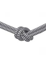 Strijkijzersnoer 3-aderig per meter zig-zag zwart/wit - thumbnail