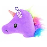 Toi-Toys Dream horse knuffeleenhoorn paars 13 cm - thumbnail