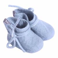 Vilten Babysloffen (Grijsblauw) - thumbnail