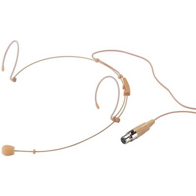 Headset Spraakmicrofoon Monacor HSE-152/SK Zendmethode:Kabelgebonden Incl. windkap