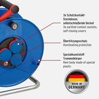 Brennenstuhl 1208440 Kabelhaspel 25.00 m Zwart Randaarde stekker - thumbnail