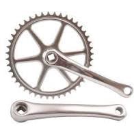Crankstel Fausto 44T-170Mm Alu Zilver - thumbnail