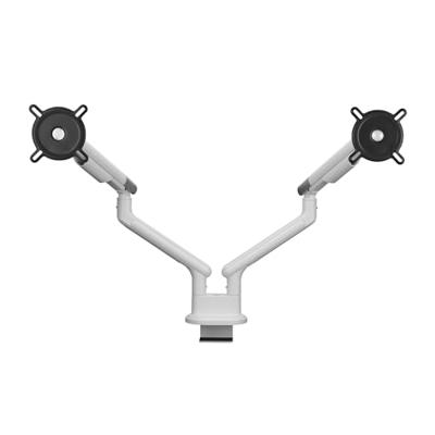 OneForAll DM 7220 Universele dubbele monitorarm Monitorarm Wit - thumbnail