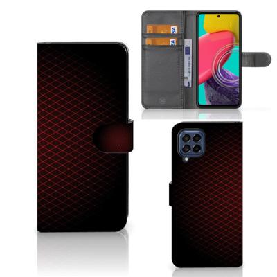Samsung Galaxy M53 | Telefoon Hoesje | Geruit Rood Samsung Galaxy M53 | Telefoon Hoesje | Geruit Rood