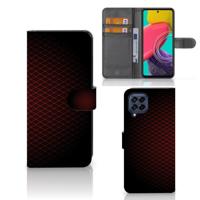 Samsung Galaxy M53 | Telefoon Hoesje | Geruit Rood - thumbnail