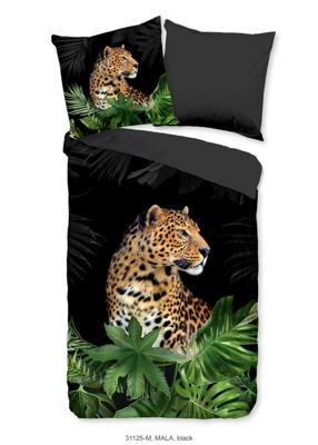 Pure Dekbedovertrek "luipaard" - Zwart - (135x200 cm) - Microfiber
