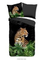 Pure Dekbedovertrek "luipaard" - Zwart - (135x200 cm) - Microfiber - thumbnail