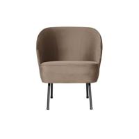WOOOD Fauteuil 'Vogue' Velvet, kleur Khaki - thumbnail