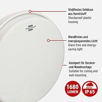 Brennenstuhl RL 1650 1270790900 LED-buitenlamp (wand) Energielabel: F (A - G) 15 W Wit - thumbnail