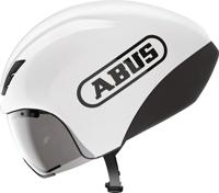Abus helm gamechanger tt 1.1 shiny white l 57-61cm - thumbnail