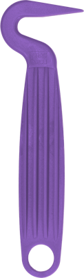 Hoefkrabber kunststof paars