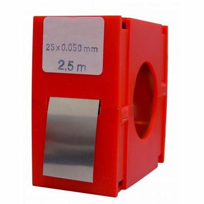 Gecalibreerde stalen bandrol VOGEL 0,05 mm (2500 mm)