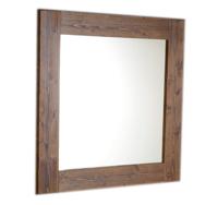Spiegel met Houten Frame Sapho Brand 60x80 cm Gebeitst Sparrenhout - thumbnail