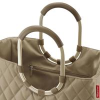 Reisenthel Loopshopper L-Frame Rhombus Olive - thumbnail