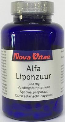 Nova Vitae Alfa liponzuur 300mg 120 Capsules