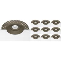 Inbouwspot 10 Pack Trimless - Sigmi Arno Pro - Rond - Brons - Kantelbaar - Zaagmaat 95mm Diameter 150mm - Incl. GU10 Fitting - thumbnail
