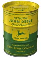 Money Box Barrel John Deere Special Purpose oil - thumbnail