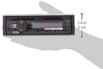 Pioneer MVH-S120UBW - Autoradio enkeldin Zwart/Wit Pioneer MVH-S120UBW - Autoradio enkeldin Zwart/Wit