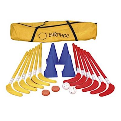 Reydon hockeyset junior 75 cm rood/geel/blauw 20 delig