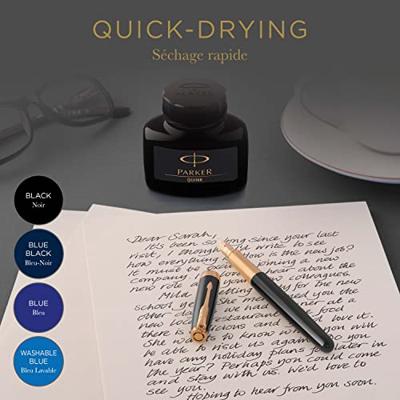 Parker Quink inktpot koningsblauw
