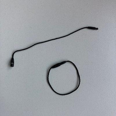 Koordsluiting 200 mm zwart 1.000 Bullet - 4 stuks