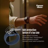 PanzerGlass Full Body displaybescherming voor Apple Watch 4/5/6/SE 44mm, zwart 3641 - thumbnail