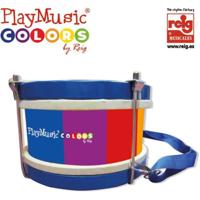 Trommel Reig Multicolour Hout Plastic - thumbnail