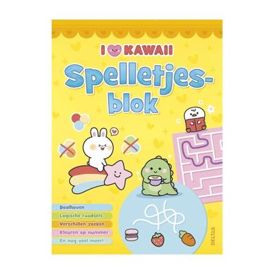 I Love Kawaii Spelletjesblok I Love Kawaii Spelletjesblok