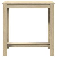 Bartafel 102x50x103,5 cm bewerkt hout sonoma eikenkleurig - thumbnail