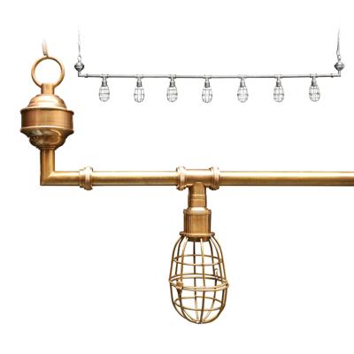 Hanglamp Sandford 7-l brass Hanglamp Sandford 7-l brass